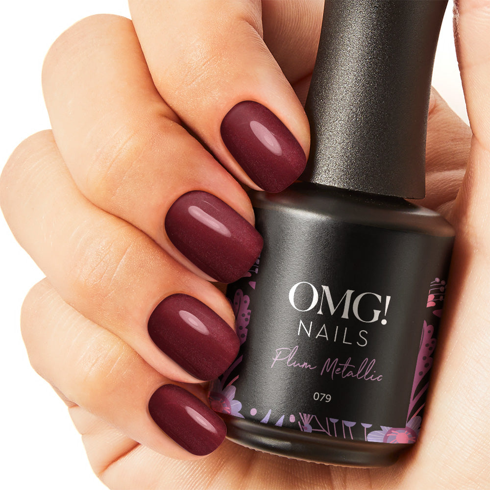 Plum Metallic Gellak